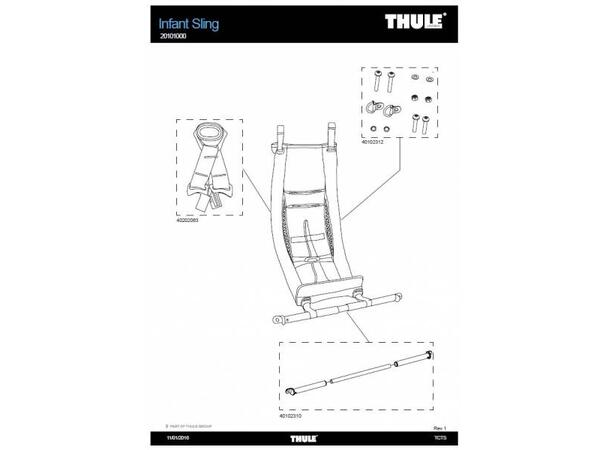 Thule Strap Crotch Tab Extension Univers