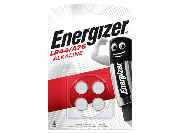 Energizer Alkaline LR44/A76 4 pk