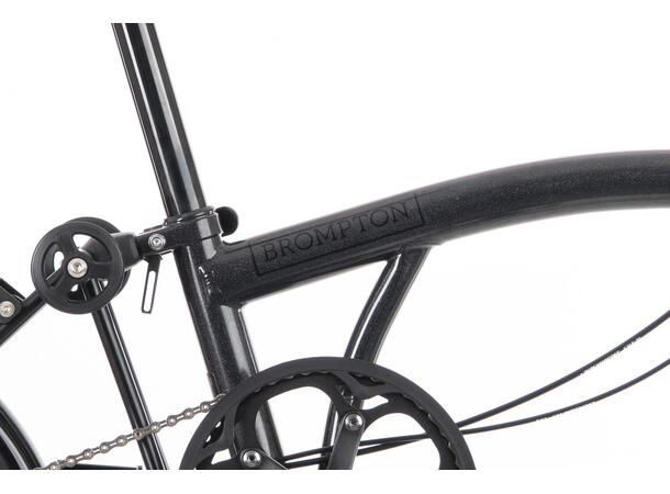 Brompton S4L P Line Sammenleggbar Sykkel 4 gir, 9,7 kg, Titan bakramme og gaffel