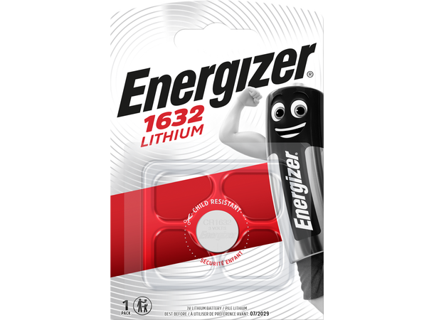 Energizer Lithium CR1632 1PK