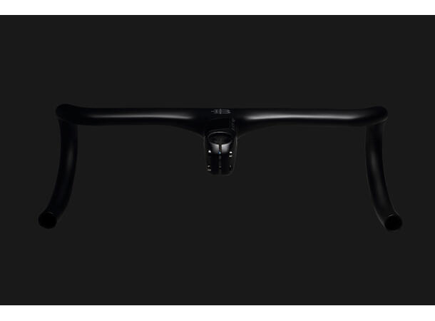 Black Inc Integrert Carbon Styre og Stem 400 x 130 mm 