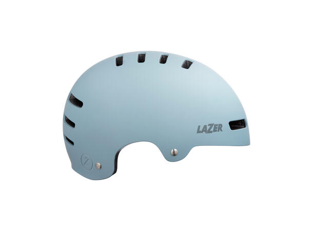 Lazer One + Hjelm Matt Lyseblå, S 