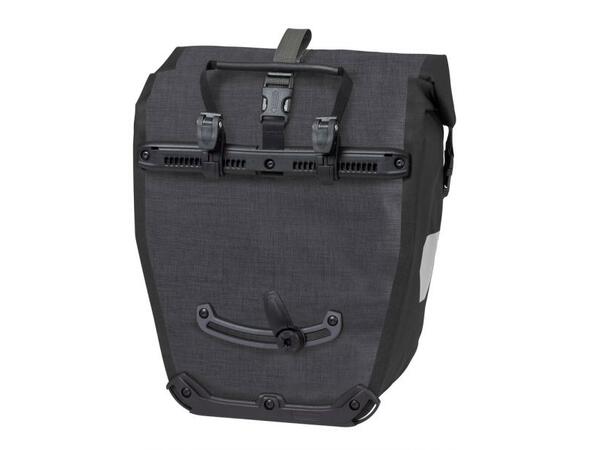 Ortlieb Back Roller Plus Sykkelvesker Granite/Black, 2x20L, QL 2.1 