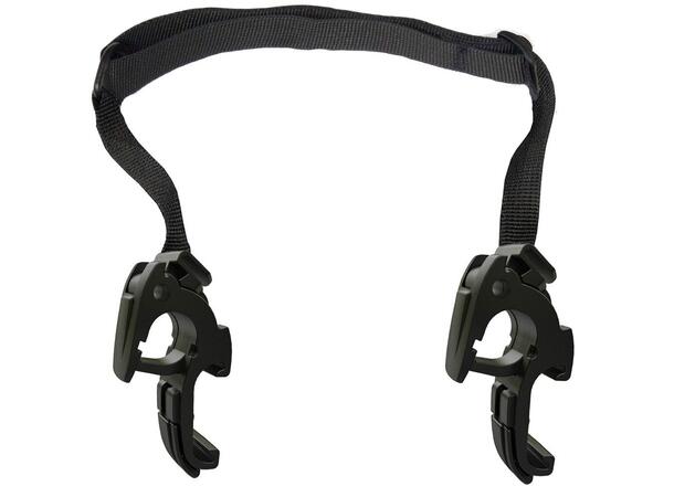 Ortlieb QL2.1 20mm Kroker Sort, 2stk, 20mm 