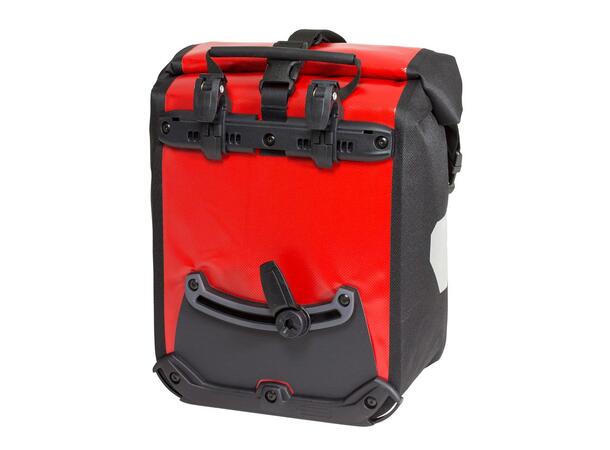 Ortlieb Sport Roller Classic Sidevesker Rød/Sort, 2x12,5L, QL 2.1 