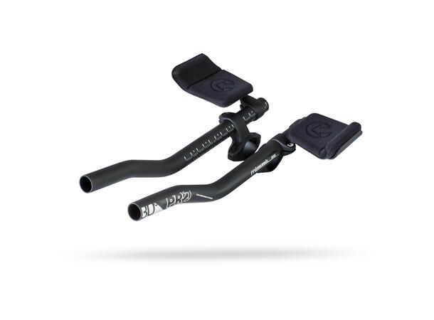 PRO Missile S-Bend Clip-On Tempobøyler Sort, Aluminium