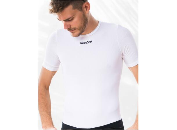 Santini Lieve kortermet undertrøye hvit XL-2XL 