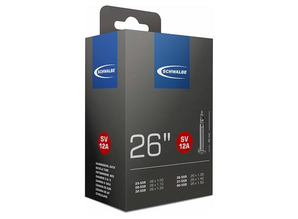 Schwalbe 26" slange SV12A 25/40-559, Presta 40mm 