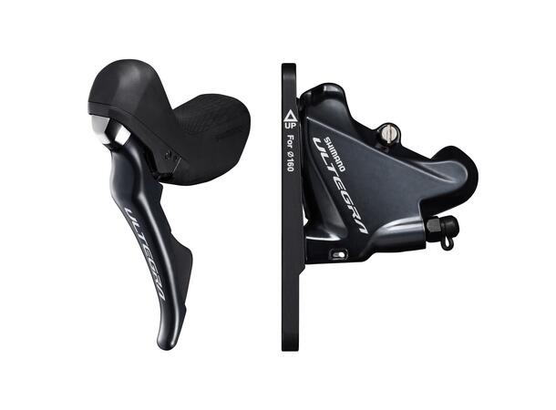 Shimano Ultegra R8020 Skivebremsesett Foran, 1000mm, Ikke skiver 