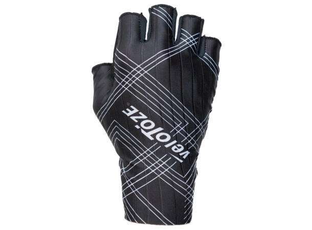 veloToze Korte Aero hansker, Sort L 