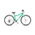 Woom 6 26" Barnesykkel, Grønn 9,5kg, 10-14 år, 140-165cm 