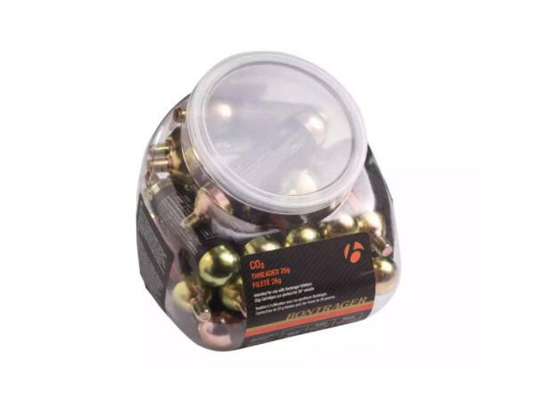 Bontrager CO2 Cartridge 25g, Gjenget, 1 Stk 