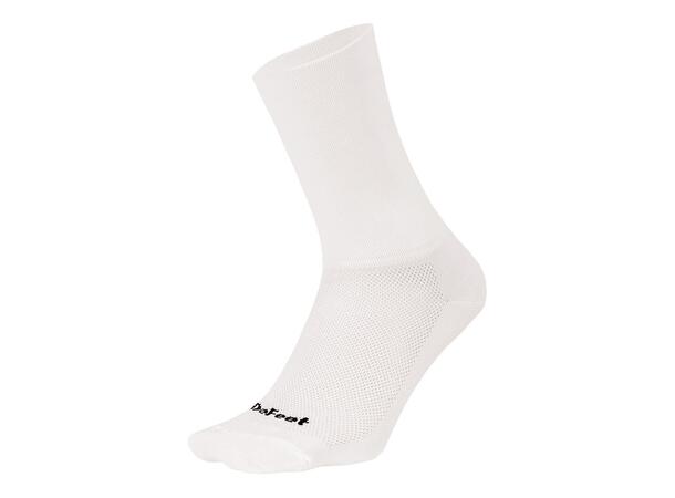 DeFeet Aireator 6" Sokker Hvit, S 