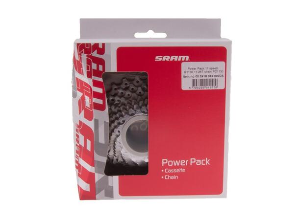 SRAM Power Pack PG-1130 Kassett og kjede 11-Delt, 11-32T 