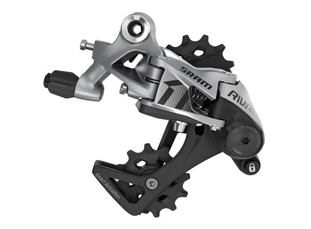 SRAM Rival1 11-Delt Bakgir 11-delt, Max 36T, Medium Cage 