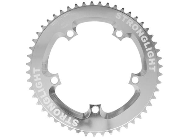 Stronglight Krankdrev Bane 130 BCD 51T, Sølv 