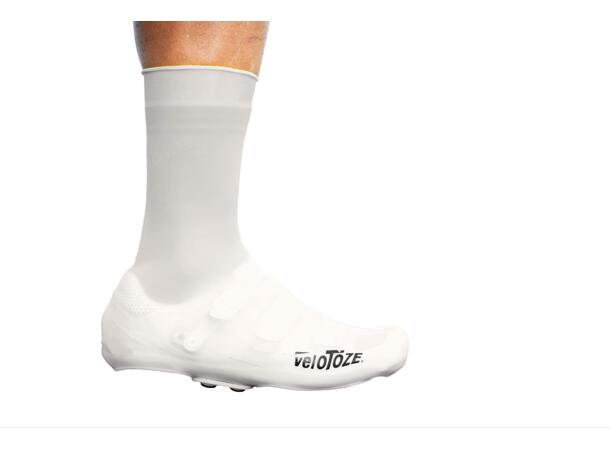 Velotoze Silicone Skotrekk Hvit L 