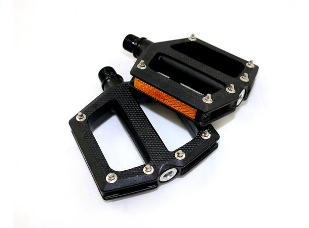 Woom Pedaler Sort, Alum, 9/16" 