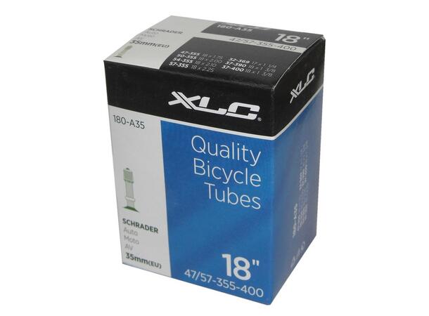 XLC Bil 18" Slange VT-A18 18x1,75-2,125, 37/50-400mm, Bil-Ventil 