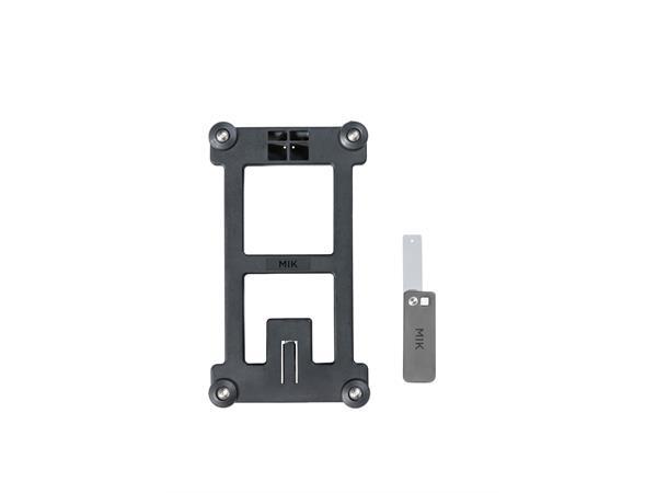 Basil MIK Adapter Plate Plate til å feste tilbehør MIK system 