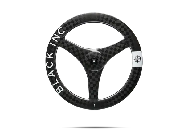 Black Inc 3 disc Forhjul Clincher, CeramicSpeed 