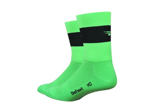 DeFeet Aireator "Team Defeet" Sokker Grønn/Sort Str. S 