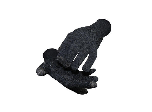DeFeet DuraGlove ET Wool Charcoal Charcoal, Str.XS 