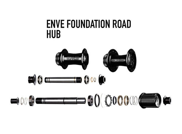 Enve Foundation 65 Disc hjulsett 12X100/12X142 CL Shimano