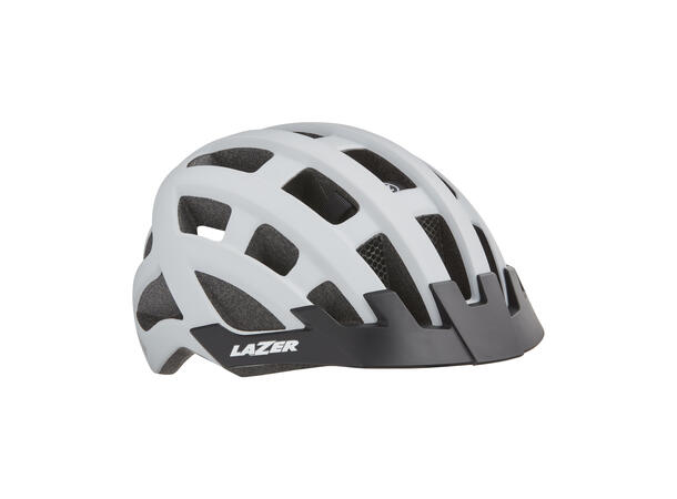 Lazer Comp DLX Hjelm Matt Hvit, 54-61 