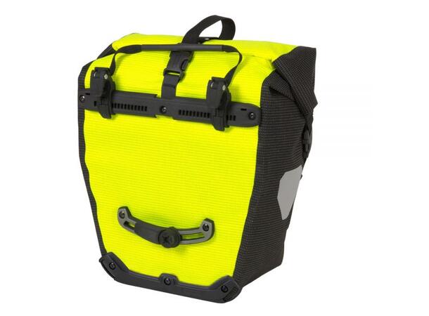 Ortlieb Back Roller HV QL2.1 Sykkelveske Neon gul/Sort reflektiv, 20L, QL2.1 