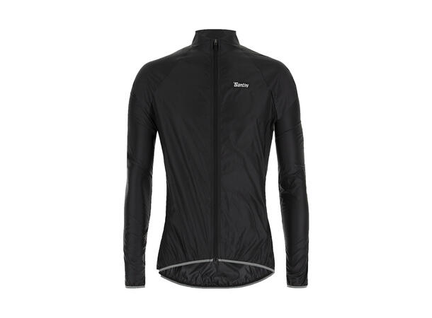 Santini Fine Tynn Vindjakke Sort XL 