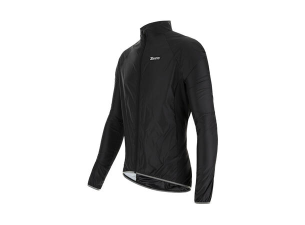 Santini Fine Tynn Vindjakke Sort XL 