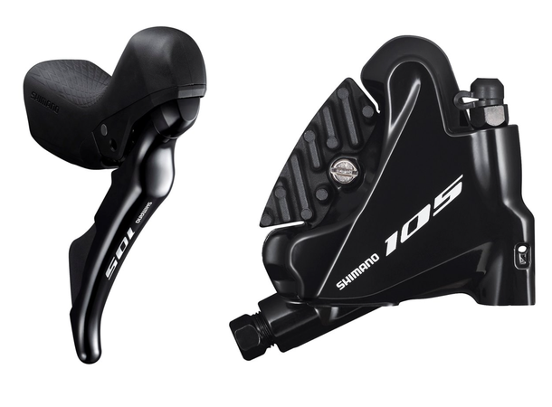 Shimano 105 ST-R7020 Skivebremssett Bak, 1700mm, Ikke skiver 