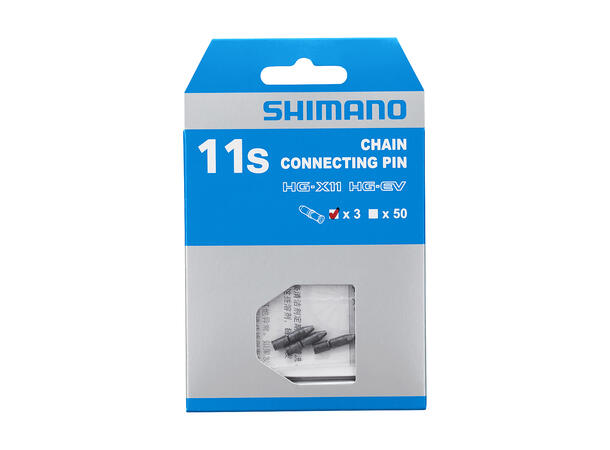 Shimano 11-Delt Kjedesplint 3stk