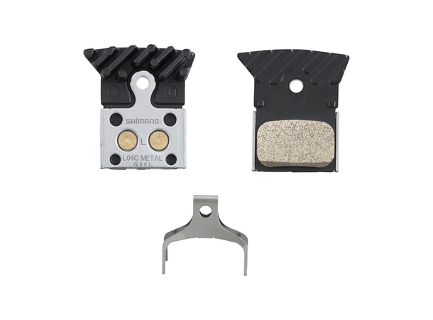 Shimano L04C-MF Bremseklosser Metall Kjøleribbe 