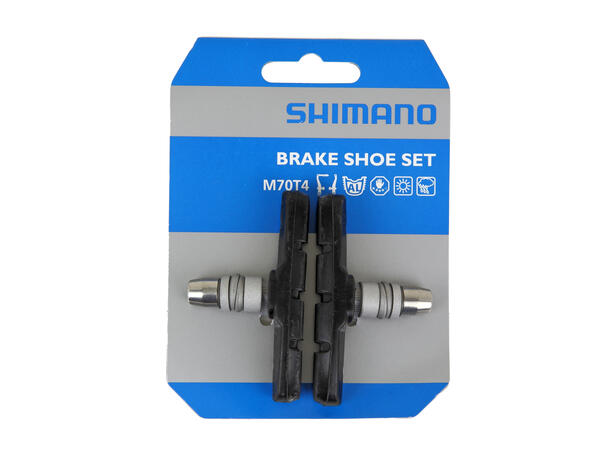Shimano LX/Deore Bremsesko 1 par, sort 