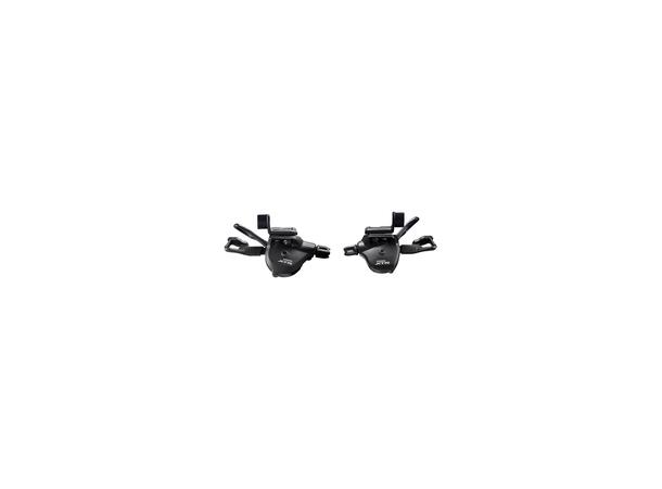 Shimano XTR M9000 I-Spec II Girhendler Sort, 2/3 x 11-Delt, I-Spec II 