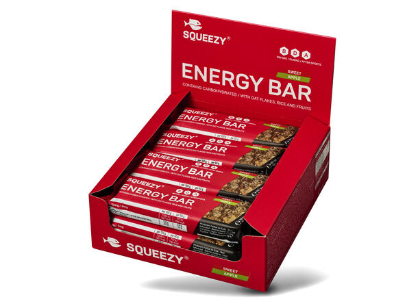 Squeezy Energy Bar Eple - 50g 