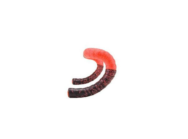 Supacaz Super Sticky Kush Styretape Star Fade - Rød 