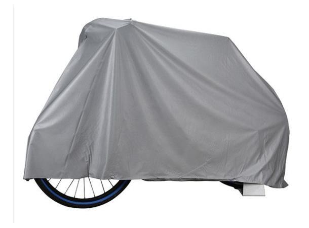 Sykkeltrekk, Presenning/Overtrekk Sølv, PVC, Large/XL 