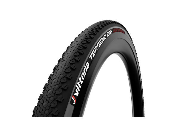 Vittoria Terreno Dry Dekk Grå/Sort, 700x38, 490gr 