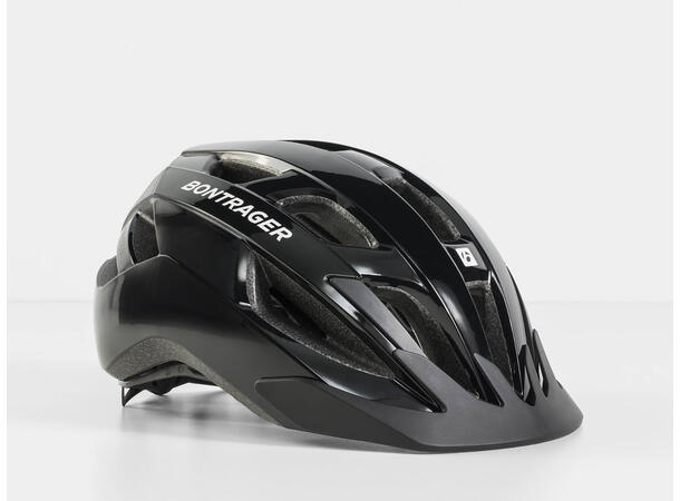 Bontrager Solstice sykkelhjelm Sort, Allsidig hjelm 