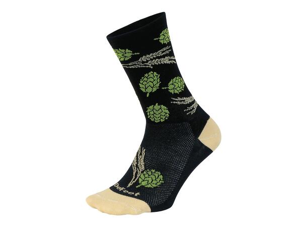 DeFeet Aireator 6" Hops and Barley Sokk M 