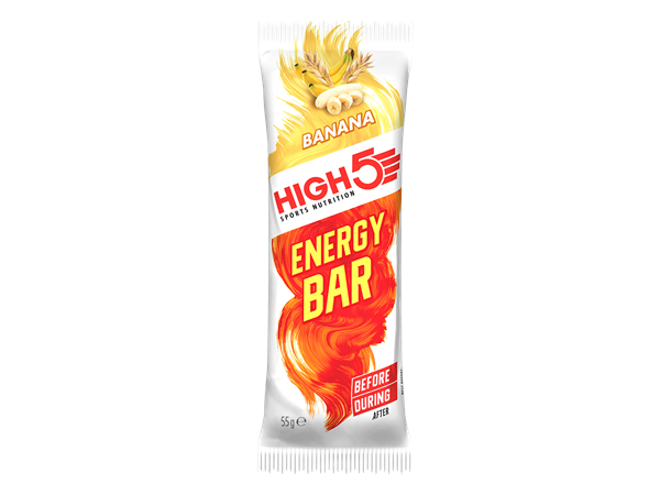 High5 EnergyBar Banan Frukt/Korn, 55gr 
