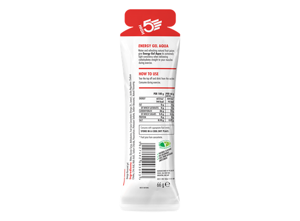 High5 EnergyGel Aqua Appelsin Appelsin - 66gr 