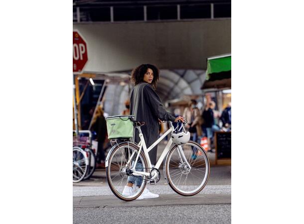 Ortlieb UP-Town Rack Design Floral/Rød, 17,5 L 