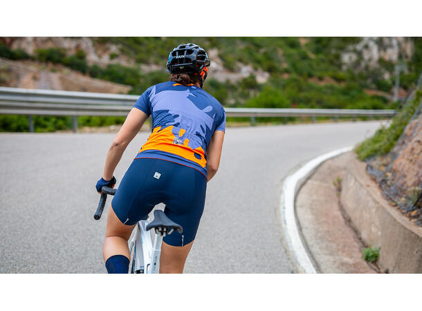 Santini Alba Dame Sykkelshorts Sort XL 