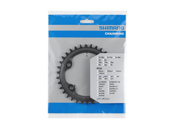 Shimano Deore MT610 Drev 34T, 2x12-delt 