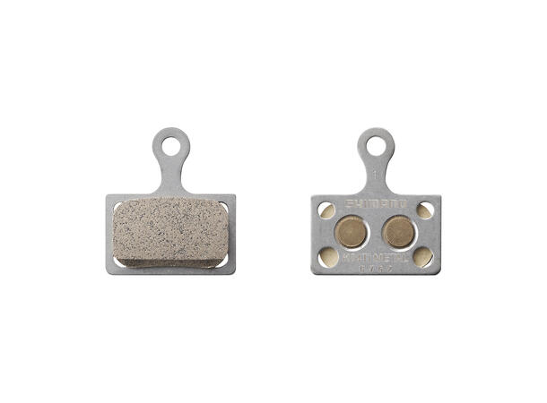 Shimano K04TI Bremseklosser Metall Metall, Titan bakplate 