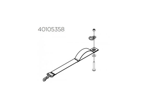 Thule Hitch Backup Strap Kit Til Chariot henger 